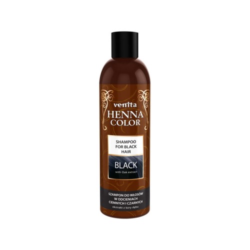Σαμπουάν Χρώματος Χέννα Venita - Henna Color Shampoo - Μαύρο