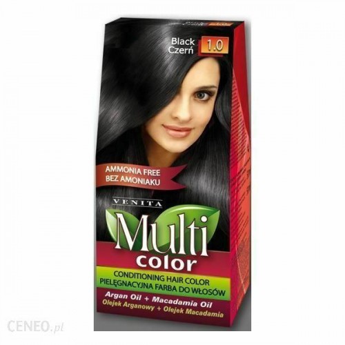 Venita Multi Color Βαφή Μαλλιών -1.0 Μαύρο