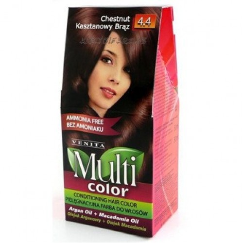 Venita Multi Color Βαφή Μαλλιών - 4.4 Καστανό
