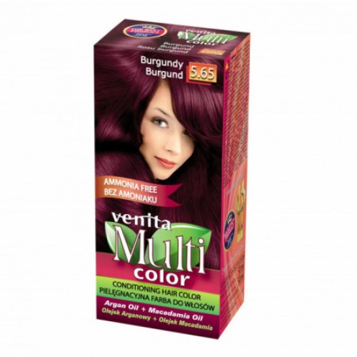 Venita Multi Color Βαφή Μαλλιών - 5.65 Κόκκινο Βουργουνδίας