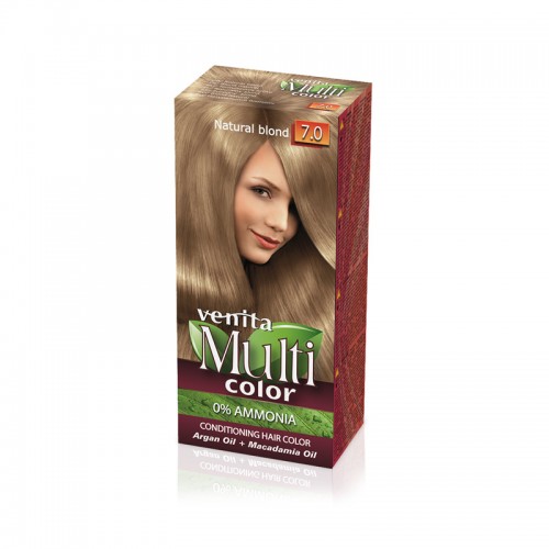 Venita Multi Color Βαφή Μαλλιών - 7.0 Φυσικό Ξανθό